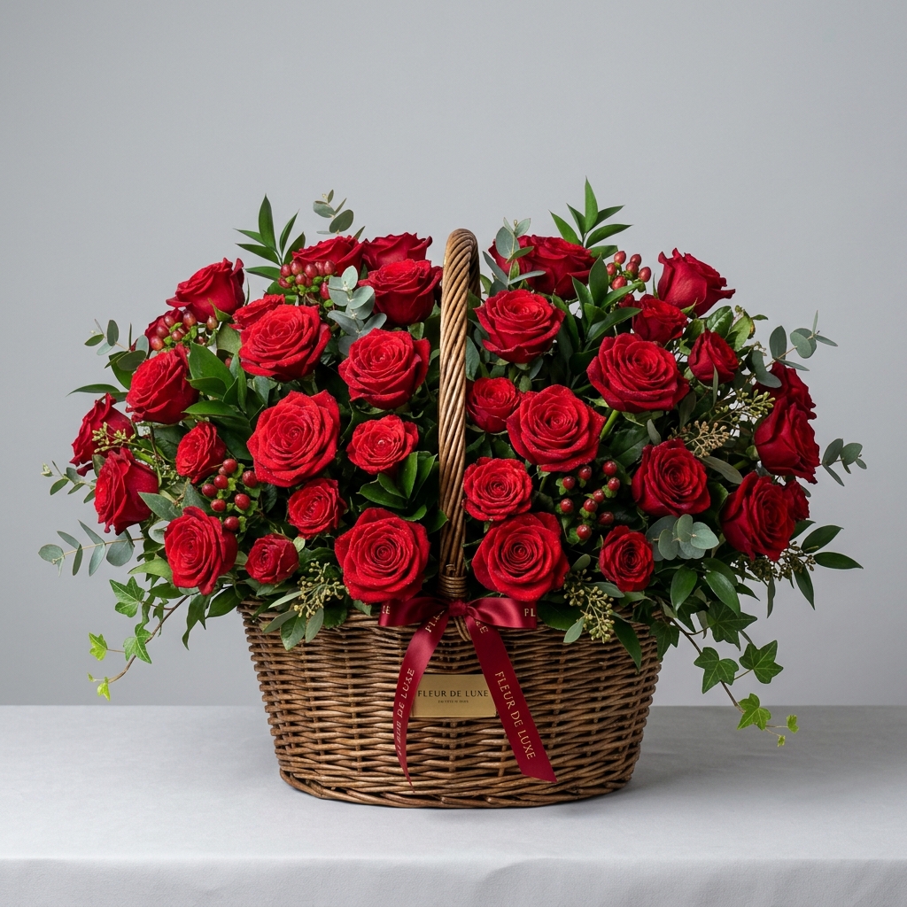 Romantic Garden Basket